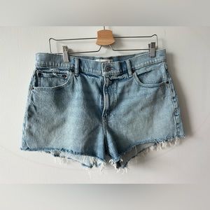 Abercrombie Denim Blue Jean Shorts - Size 32/14